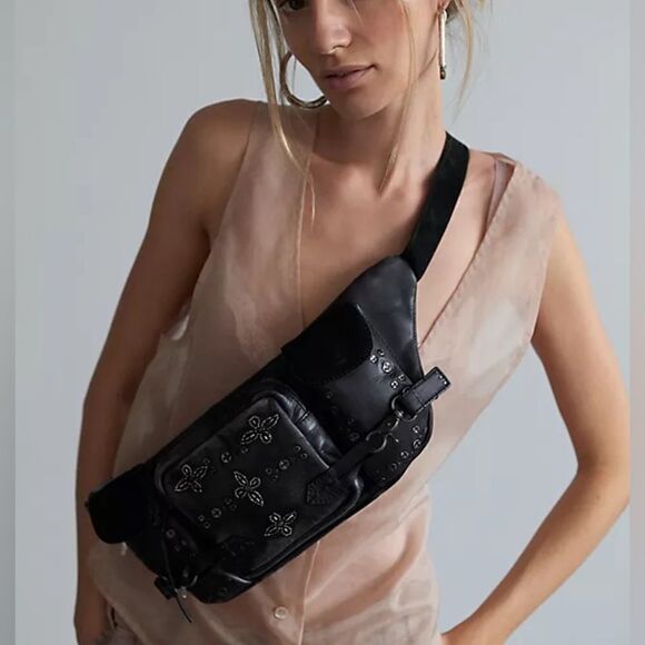 Free People We The Free Studded Little Rivers Sling - Picture 1 of 11
